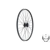 Wheel front KLS DRAFT Dynamo V-brake, 28/29", black