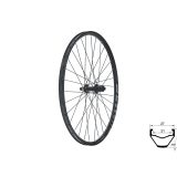 Wheel rear KLS CARTEL DSC R, 28/29", black