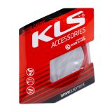 Outer casing for derailleur cables KLS 250 cm, red, 1pc