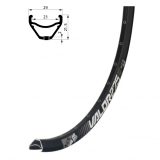 Rim KLS VALOR DSC, 32H, 1 Nit, AV, 27,5" black
