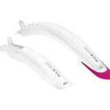 Mudguards KLS FOGGY white-pink