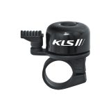 Bicycle bell KLS BANG 10 black (OEM packaging)