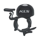Bicycle bell KLS BANG 30 black (OEM packaging)
