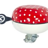 Bicycle bell KELLYS Bell 80 red dots
