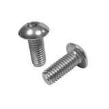 Low screws for a bottle cage, Stainless Steel