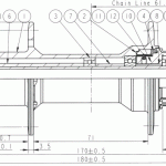 Hub rear D102SB-QR-S4S, black, 32 holes - Image 2