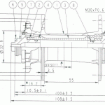Hub front XD611SB/A-QR, black, 24 holes - Image 2