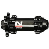 Hub front D411CB-12, black, 24 key hole