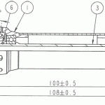 Hub front AS61CB, black, 20 holes - Image 3