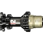 Hub rear D412CB-X12-A4A-XDR, UD shiny carbon, 28 holes