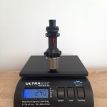 Hub rear D412CB-CL-B12-A4ALS-11S, UD shiny carbon, carbon, 24 key hole