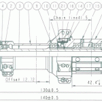 Hub rear FS522SB-QR-A4ASL-11S, black, 24 holes - Image 3