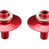 Side cap FRONT QR, AL-RED, LEFT/RIGHT for XA831SB