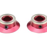 Side cap FRONT, AL-RED, L/R, for A141SB - assembled