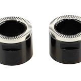 Side cap REAR X12, AL-BLK, L/R-2pc, for D942SB, Novatec 30 in PE-bag