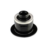 Side cap REAR QR, AL-BLK, LEFT, MULTI for D412SB, D412CB, AXLE-240378