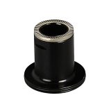 Side cap REAR B12/X12, CL, AL-BLK, LEFT, for D902SB-CL-B12/X12