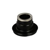 Side cap REAR B12/X12, 6-BOLT, AL-BLK, LEFT, for D902SB-B12/X12