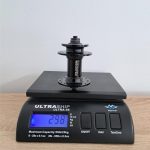 Hub front D471SBT-NBR, anodized black, 32 holes - Image 4