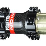 Hub rear DS52SB-QR-AA, Carbon, Black, 24 holes, AL10x145x135