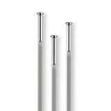 Spoke STRAIGHT, 255MM AERO-2.0/2.2-0.95/2.0 14G SLV w/lockt. PBA1422 (CXSPRINT) - SRV
