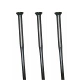 Spoke STRAIGHT, 279MM DB-2.0/1.5/2.0 14G BLK W/lockt. PDB1417 for Sprint