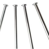 Spoke STRAIGHT, 272MM ROUND-2.0/2.0/2.0 14G SLV PLUS