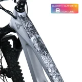 Frame Protection S glossy top tube dawai black - unleazhed