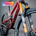 Frame Protection S glossy down tube dawai black - unleazhed