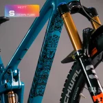 Frame Protection S matt down tube eldorado black - unleazhed
