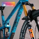 Frame Protection S glossy down tube Serfaus Fiss Ladis black - unleazhed