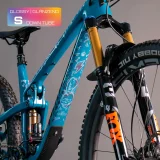 Frame Protection S glossy down tube Serfaus Fiss Ladis white - unleazhed