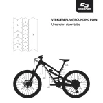 Frame Protection S glossy down tube Girls Shred black - unleazhed - Image 2