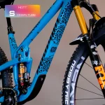 Frame Protection S matt down tube Girls Shred black - unleazhed