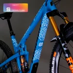 Frame Protection S matt down tube Girls Shred white - unleazhed