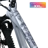 Frame Protection XXL glossy Downhill 24 black - unleazhed