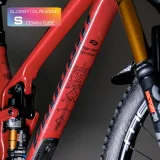 Frame Protection S glossy down tube runes of shred black - unleazhed