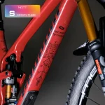 Frame Protection S matt down tube runes of shred black - unleazhed