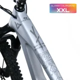 Frame Protection XXL glossy runes of shred black - unleazhed