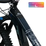 Frame Protection L glossy runes of shred white - unleazhed