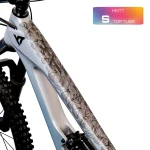 Frame Protection  S matt Top Tube Monstera black - unleazhed
