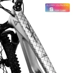 Frame Protection  S glossy Top Tube Karo black - unleazhed