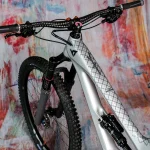 Frame Protection  S glossy Top Tube Karo black - unleazhed - Image 3
