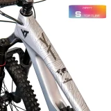Frame Protection  S matt Top Tube Topolines black - unleazhed