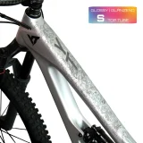 Frame Protection S Oberrohr glossy Alpin Culture Stefan Müller gray - unleazhed