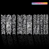 unleazhed - BP01 frame edition Serfaus Fiss Ladis white glossy XXL