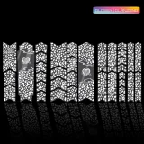 unleazhed - BP01 frame edition Girls Shred - Bine Herzog white glossy XXL