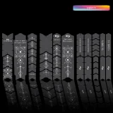 unleazhed - BP01 frame runes of shred white matt XXL