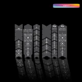 unleazhed - BP01 frame runes of shred white matt L