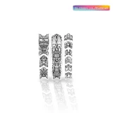 unleazhed - BP01 frame empire black glossy S top tube